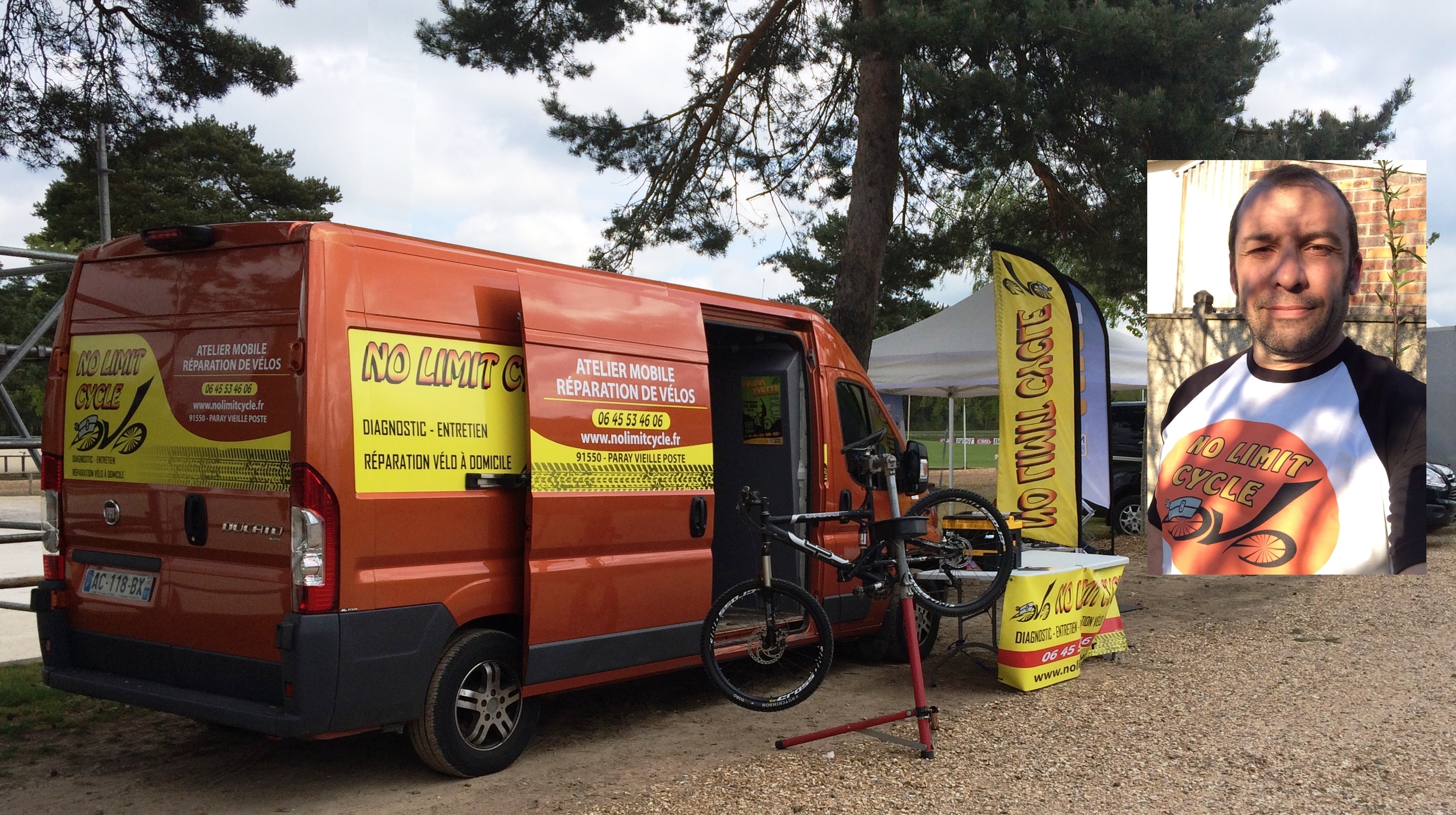 Atelier mobile de réparation vélo