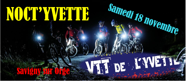 Randonnée VTT nocturne