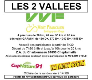 2 Vallées Vélo Vert Francilien
